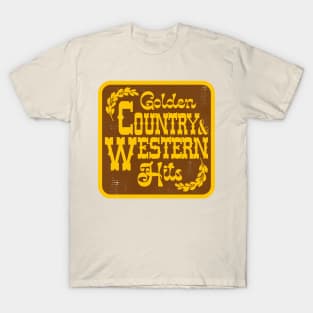 Golden Country  Western Hits T-Shirt